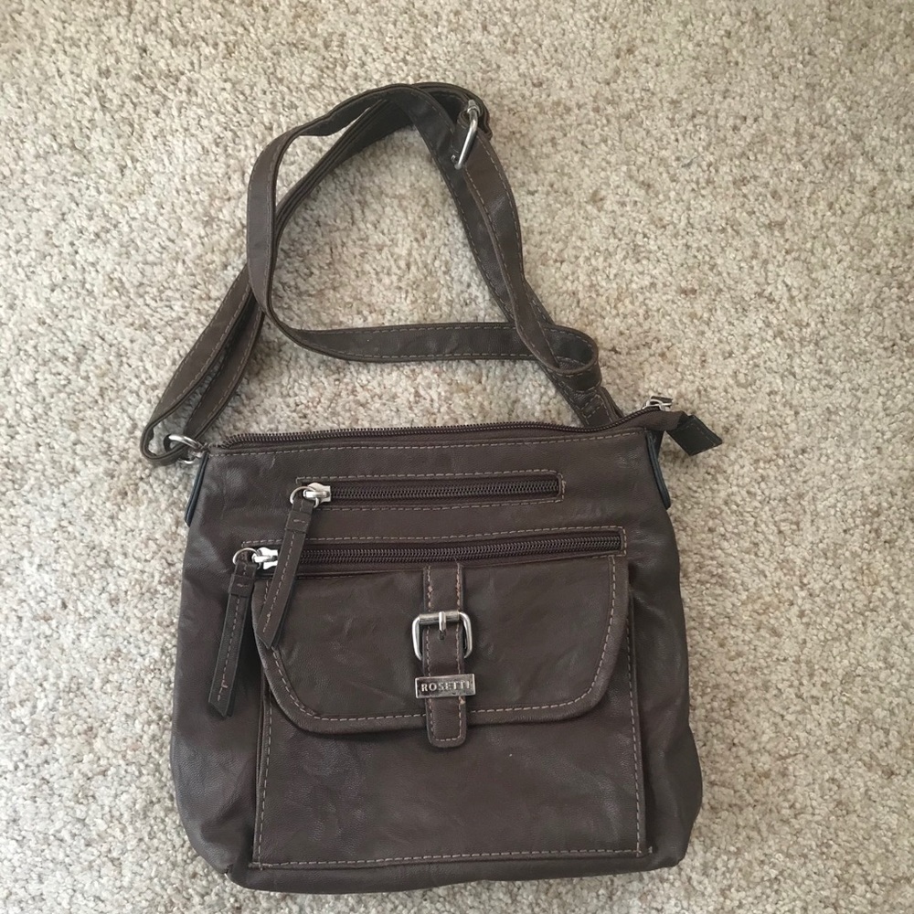 Trendy Brown Cross-Body